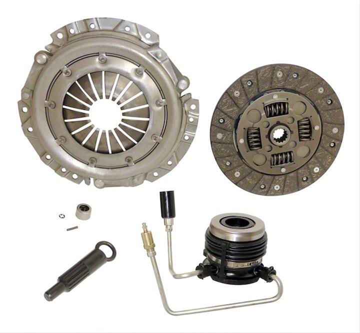 Clutch Kit With Slave Cylinder For 1993 Jeep Cherokee Wrangler 2.5L L4 – 9 1/8" Organic Disc