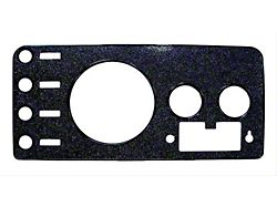 Dashboard Panel; Center (76-86 Jeep CJ7; 76-83 CJ5)