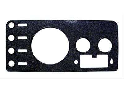Dashboard Panel; Center (76-86 Jeep CJ7; 76-83 CJ5)
