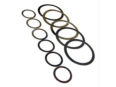 Differential Pinion Shim Set; with Dana 30 Front Axle (76-86 Jeep CJ7; 73-83 CJ5)