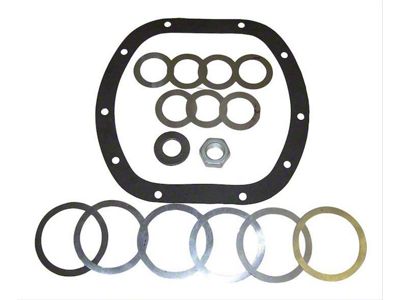 Differential Pinion Shim Set; with Dana 30 Front Axle (76-86 Jeep CJ7; 76-83 CJ5)