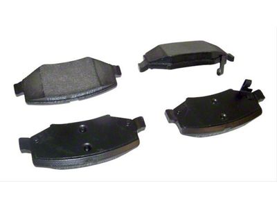 Disc Brake Pad Set; Rear (07-18 Jeep Wrangler)