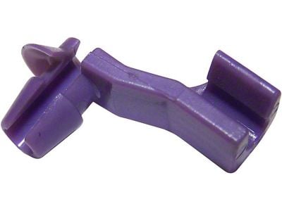 Door Lock Rod Clip; Purple (97-18 Jeep Wrangler TJ & JK)