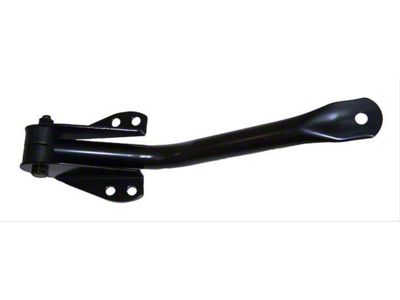 Door Mirror Bracket; Support Arm; Black; Left (76-86 Jeep CJ7; 73-83 CJ5)