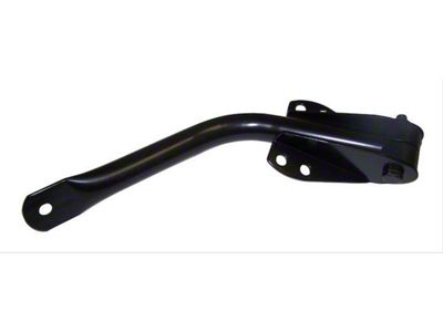 Door Mirror Bracket; Support Arm; Black; Right (76-86 Jeep CJ7; 73-83 CJ5)