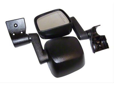 Door Mirror Kit; Left and Right (87-06 Jeep Wrangler)