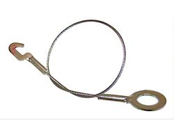 Drum Brake Self-Adjuster Cable; Front or Rear; with 11-Inch Brakes (76-78 Jeep CJ7; 73-78 CJ5)