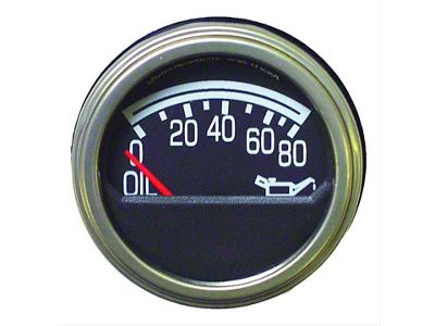 Engine Oil Pressure Gauge (76-86 Jeep CJ7; 76-83 CJ5)