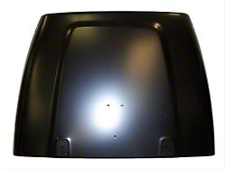 Hood; with Oval Hood Rod Hole (97-05 Jeep Wrangler)