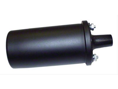 Ignition Coil; 12-Volt; Externally Resisted (76-77 Jeep CJ7; 73-77 CJ5)