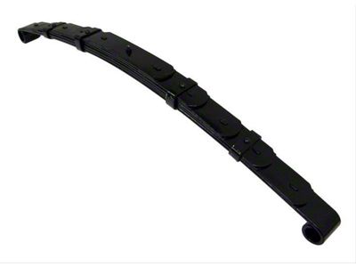 Leaf Spring Assembly, Left or Right Rear, 6-Leaf, No Bushings (87-95 Jeep Wrangler YJ)