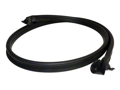 Liftgate Glass Seal; with Hard Top (11-18 Jeep Wrangler JK)