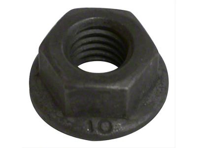 M8 x 1.25 Flanged Hex Nut; Hood Catch Mounting (87-06 Jeep Wrangler YJ & TJ)