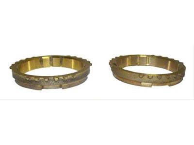 Manual Transmission Blocking Ring Set; 1st and 2nd Synchronizer; with SR4, T4, or T5 Transmission (80-86 Jeep CJ7; 80-83 CJ5)