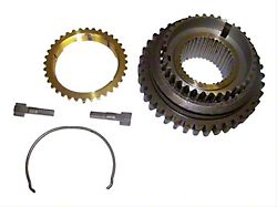 Manual Transmission Synchro Assembly; 1st and Reverse; with T150 Transmission (76-79 Jeep CJ7; 76-79 CJ5)