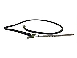 Parking Brake Cable; Rear Right (76-78 Jeep CJ7; 76-78 CJ5)