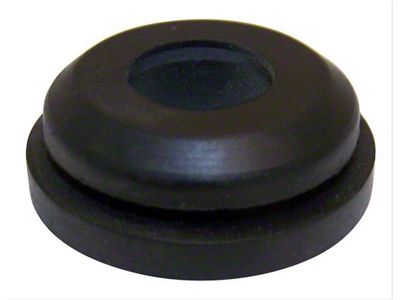 Power Brake Booster Check Valve Grommet; Black Rubber; with Power Brakes (82-86 Jeep CJ7; 82-83 CJ5)