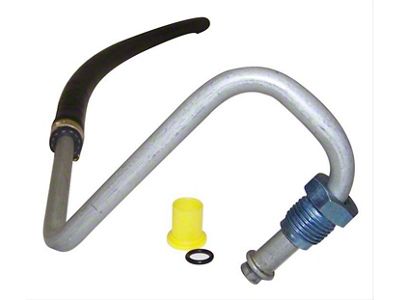 Power Steering Return Hose; Left Hand Drive (97-02 4.0L Jeep Wrangler)