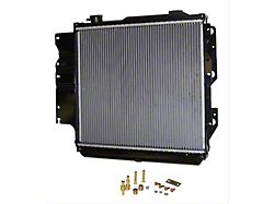 Radiator; 18.5 x 22-Inch Core; 2 Row; Left Hand Drive (87-06 Jeep Wrangler)