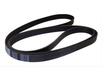 Serpentine Belt; 89.4-Inch Long, 6 Ribs; with Air Conditioning (91-00 2.5L, 4.0L Jeep Wrangler)