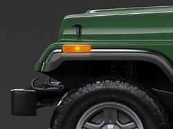 Side Marker Light Lens; Amber; Left or Right Front (87-95 Jeep Wrangler YJ)