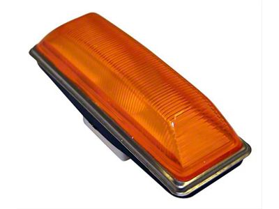 Side Repeater Light Assembly; Amber; Left or Right (87-95 Jeep Wrangler YJ)