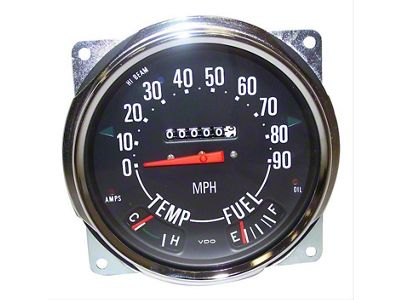 Speedometer Gauge (76-79 Jeep CJ7; 73-79 CJ5)