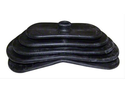 Transfer Case Shifter Boot; with Single Shift Lever; with Dana 20 Transfer Case (76-79 Jeep CJ7; 76-79 CJ5)