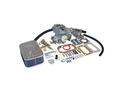 Weber Carburetor and Installation Kit; with Carter 1-Barrel Carburetor (76-78 3.8L, 4.2L Jeep CJ7; 73-78 3.8L, 4.2L CJ5)