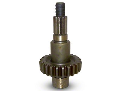 NP231 Transfer Case Output Shaft; Front (87-02 Jeep Wrangler YJ & TJ)