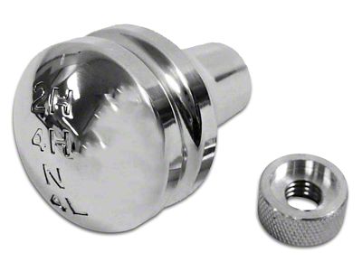 NP231 Transfer Case Shift Knob; Billet Aluminum (87-95 Jeep Wrangler YJ)