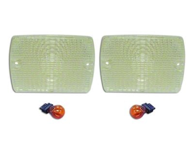 Parking Light; Clear (87-93 Jeep Wrangler YJ)