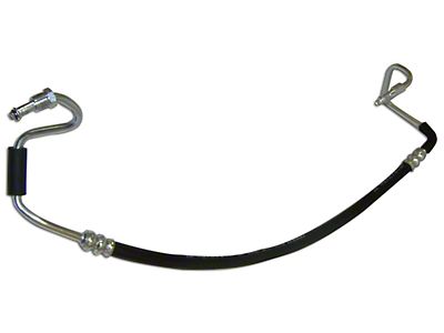 TRQ Power Steering Pressure Hose Assembly - Compatible With 2007-2011 Jeep Wrangler, 60.3 Inch Length