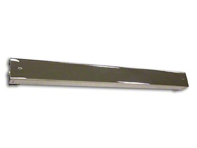 Rear Bumper; Chrome (97-06 Jeep Wrangler TJ)