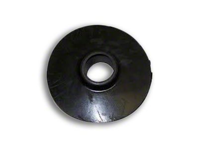 Rear Coil Spring Isolator; Upper (97-06 Jeep Wrangler TJ)