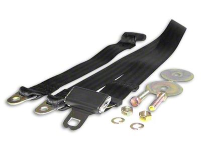 2-Point Seat Belt; 60-Inch Long (87-95 Jeep Wrangler YJ)