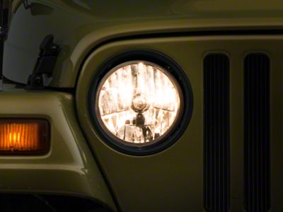 Round 7-Inch Halogen Light Conversion Kit (97-06 Jeep Wrangler TJ)