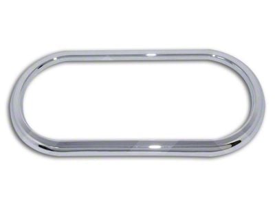 Automatic Shifter Bezel Accent; Chrome (07-10 Jeep Wrangler JK)