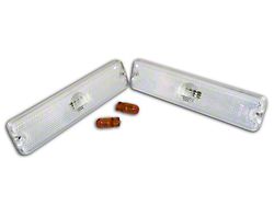 Side Marker Light Kit; Clear (87-95 Jeep Wrangler YJ)