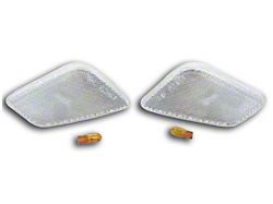 Side Marker Light Kit; Clear (97-06 Jeep Wrangler TJ)