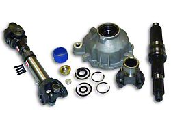 Slip Yoke Eliminator and Shaft Kit (97-06 Jeep Wrangler TJ w/ NP231 Transfer Case, Excluding Unlimited)