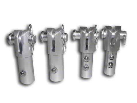 Jeep Wrangler Soft Top Rear Bow Set with Knuckles (97-06
