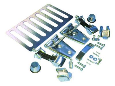 Stainless Steel Hood Kit (07-18 Jeep Wrangler JK)