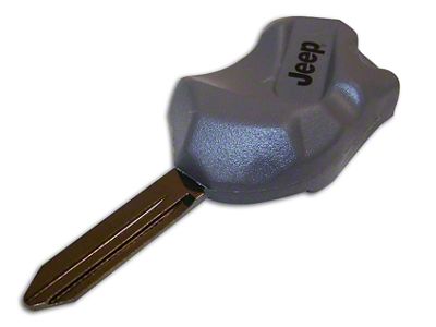 Transponder The Rock Key; Charcoal (98-18 Jeep Wrangler TJ & JK)