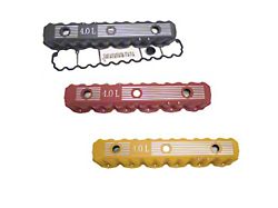 Aluminum Valve Cover; Red (93-04 4.0L Jeep Wrangler YJ & TJ)