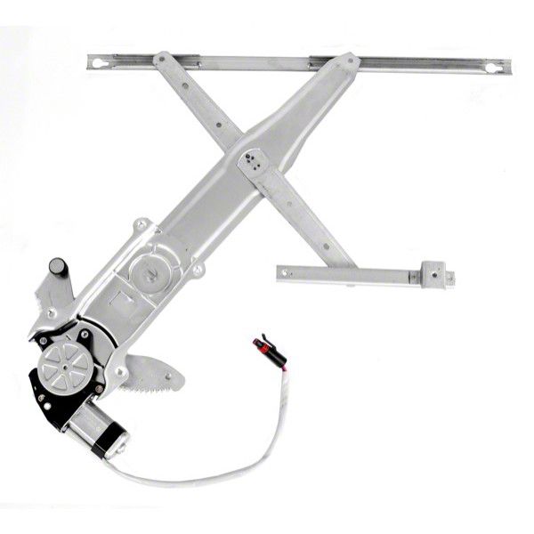 thumbnail image 2 of Genuine Jeep Wrangler YJ Driver Side Left Front Door Window Regulator (91-95) – Manual Crank – Used 2 of 3