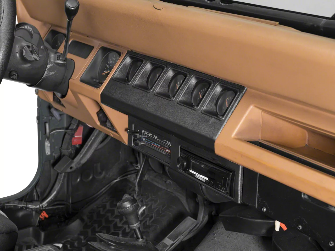 Instrument Panel Housing Black 91 95 Jeep Wrangler YJ