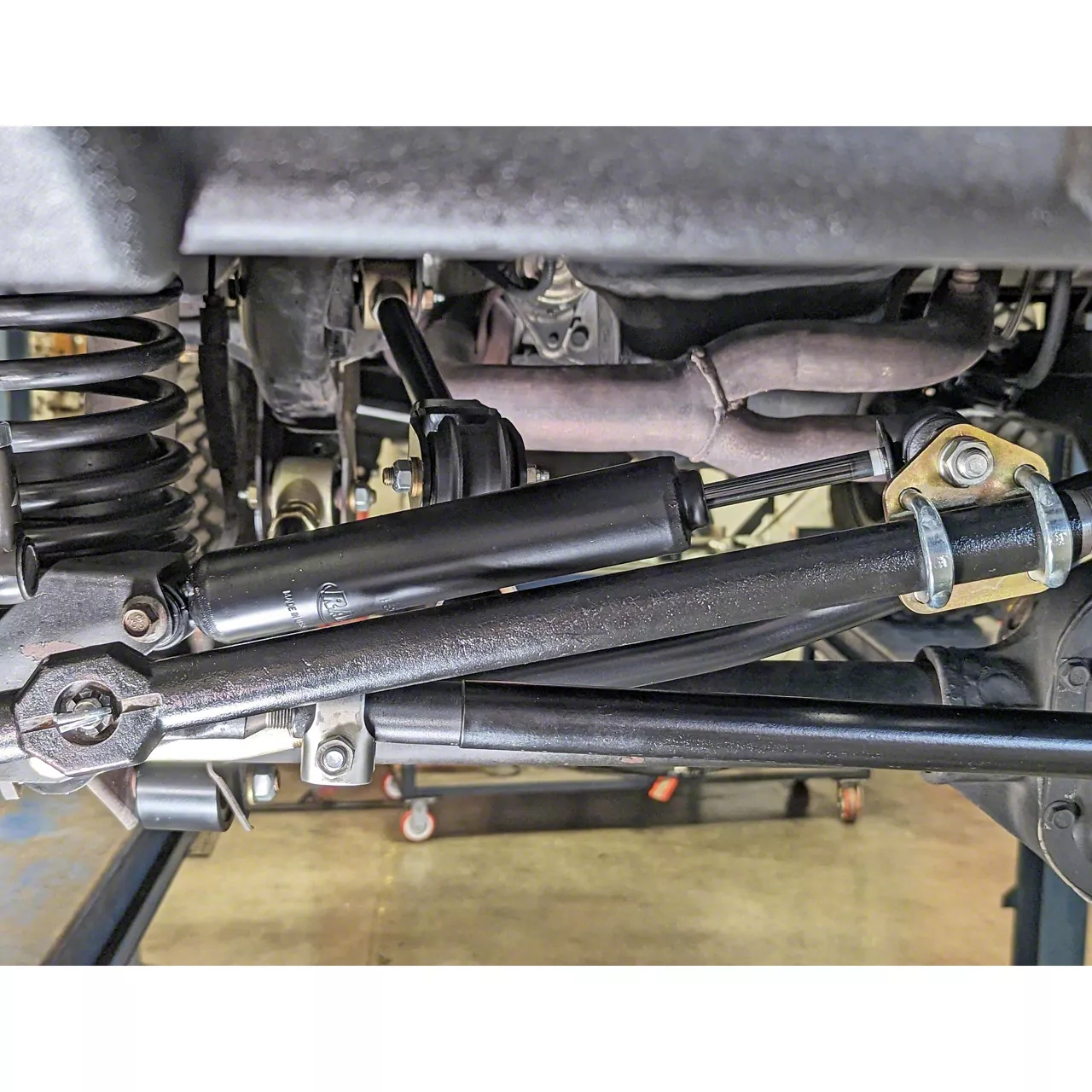 Jeep Wrangler Steering Drag Link Assembly; Pitman Arm to Tie Rod