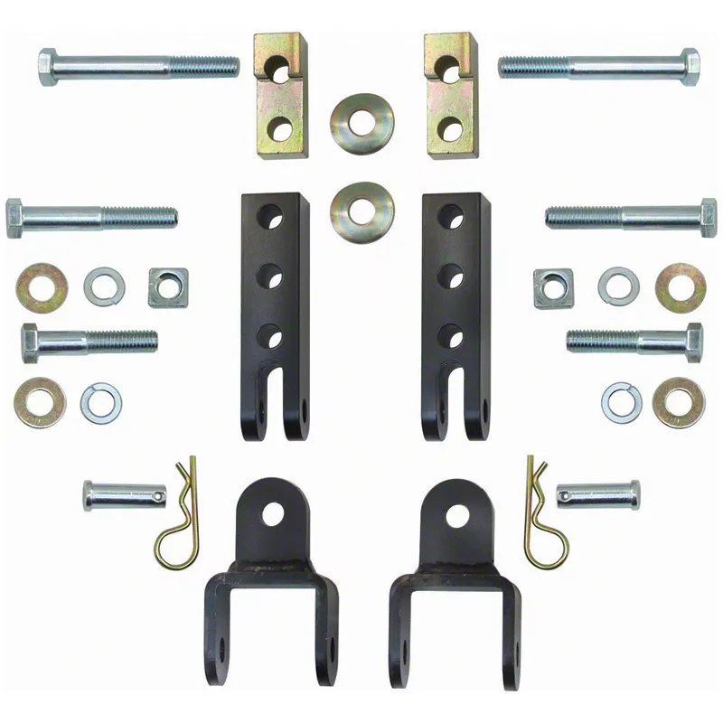 RockJock Jeep Wrangler Tow Bar Mounting Kit CE9033TJ (9706 Jeep