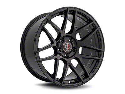 Curva Concepts C300 Gloss Black Wheel; 18x8.5; 35mm Offset (14-23 Jeep Cherokee KL)